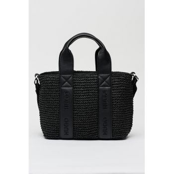 Geanta tote mica cu logo Beck - Negru