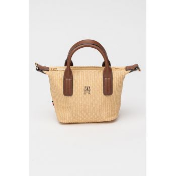 Geanta tote micro Popette - Bej