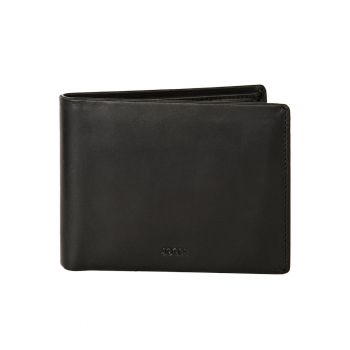 Portofel pliabil de piele Loreto Typhon 9755 - Negru