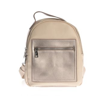 Rucsac compact minimalist cu buzunar frontal