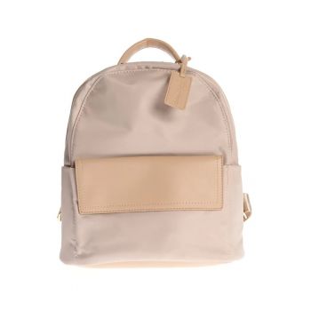 Rucsac compact urban in nuante nude