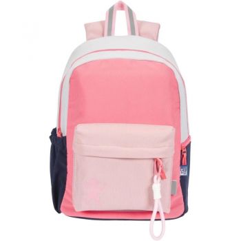 Rucsac Oxford Funky, 1 Compartiment, 40 x 28 x 15 cm, Roz