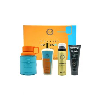Set Odyssey Mandarin Sky Apa de Parfum 100ml + Apa de Parfum 10ml + Gel de dus - 100ml + Deo Spray 200ml