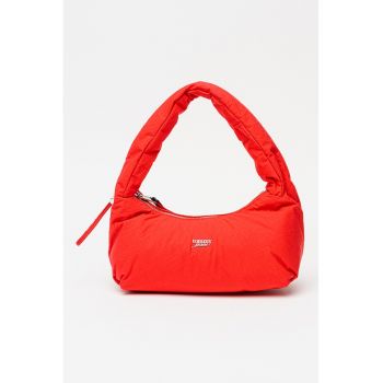 Tommy Hilfiger - Geanta cu maner si logo - Rosu