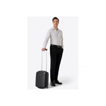 Troler  Skyspeed Line - 40x30x20 cm - ABS - compact - negru - set disponibil