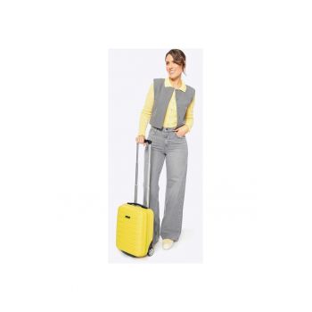 Troler  Skyspeed Line - compact - rezistent - galben - 40x30x20cm