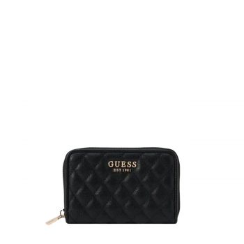 Atabey medium zip around wallet black