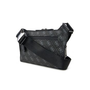Geanta barbati  HMMILO - neagra - dimensiuni 30x20x10cm