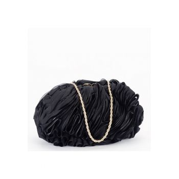 Geanta clutch negru cu model 3D BMN-1241 06 20261 - Negru