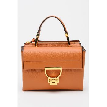 Geanta crossbody de piele Arlettis - Maro scortisoara