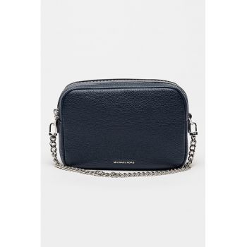 Geanta crossbody din piele Bryant - Albastru inchis