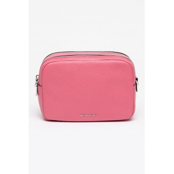 Geanta crossbody din piele Bryant - Roz