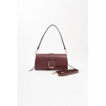Geanta crossbody din piele cu bareta intersanjabila