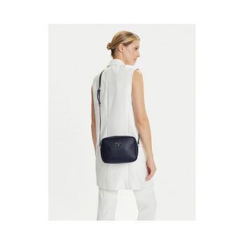 Geanta dama  model Evening Blue - din piele naturala - 30x45cm