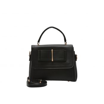 Geanta FLAVIA PASSINI neagra, 96742, din piele ecologica