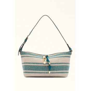 Geanta mini de umar Debby - Bej/Mint