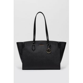 Geanta shopper din piele Becca - Negru