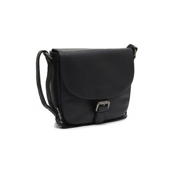 Geanta umar dama piele naturala - 2.5 litri - Lucian - - Negru
