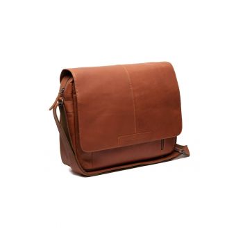 Geanta umar unisex piele naturala - 12.7 litri - Richard - - Coniac