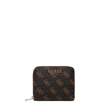 Laurel ii slg small zip around wallet brown