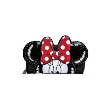 Portofel Disney: Mickey-Minnie -  Piele ecologica - 17x10 cm - Multicolor