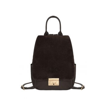 Rucsac de piele cu aspect texturat