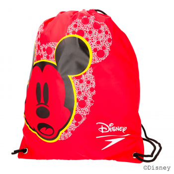 Saculet accesorii inot pentru copii Speedo Disney Wet-Kit rosu negru