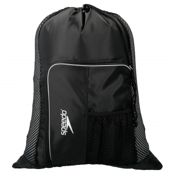 Saculet de plasa pentru accesorii Speedo DeLuxe negru alb