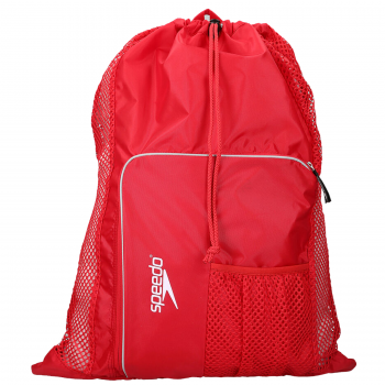 Saculet de plasa pentru accesorii Speedo DeLuxe rosu