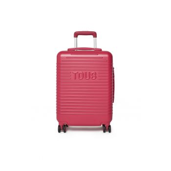 Troler mediu -  plastic - roz - One Size INTL