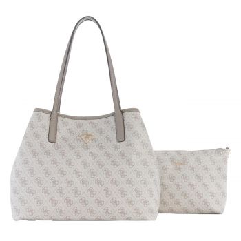 Victtoria shopper dark taupe