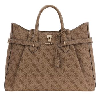 Yesba logo handbag latte logo