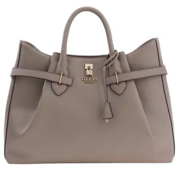 Yesba saffiano shoulder bag dark taupe