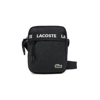 Geanta barbati  NU4686NZ - neagra - poliester - 16.5 x 20 x 5.5 cm