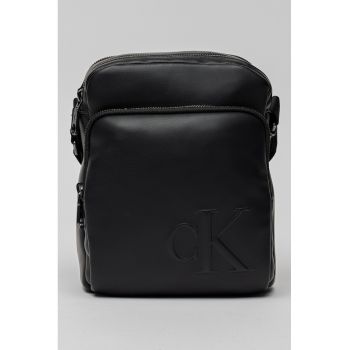 Geanta crossbody Bold Pocket Reporter - Negru