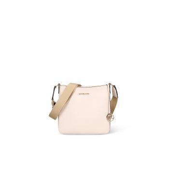 Geanta crossbody de piele ecologica Elora Pro - Crem