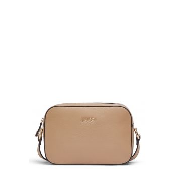 Geanta crossbody din piele ecologica - Maro camel