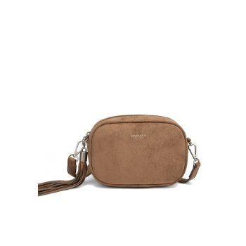 Geanta crossbody Valeria Elite - Caramel