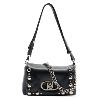 Geanta cu margele Medium Lapuffy - Negru