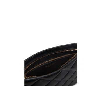 Geanta dama  Fleming Pochette - neagra - din piele ecologica