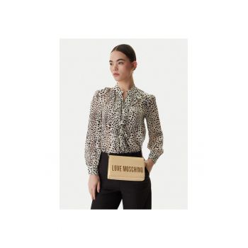 Geanta dama -  piele ecologica - bej - One Size INTL