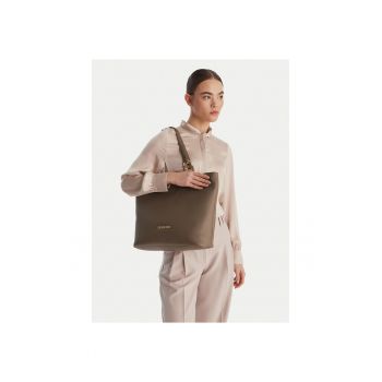 Geanta dama -  piele ecologica - maro - One Size INTL