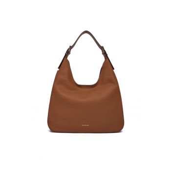 Geanta dama -  piele naturala - One Size - Maro