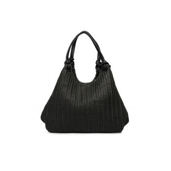 Geanta Dama -  plastic - One Sizewqfwqd - Negru