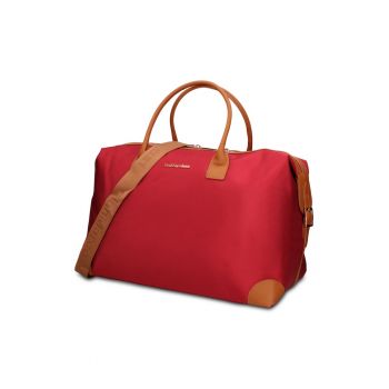 Geanta duffle din piele ecologoca Seraphina Prime - Rosu