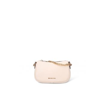 Geanta shopper de piele ecologica Aurelie Pro - Crem