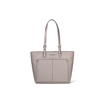 Geanta shopper din piele ecologica Emberlyn Elite - Gri