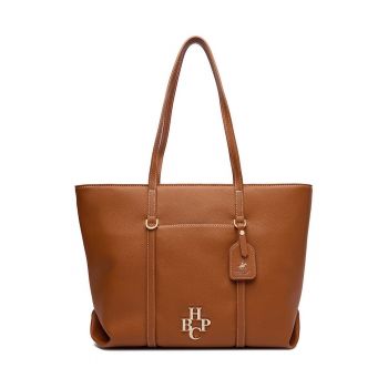 Geanta shopper -  marime mare - culoare maro - pentru femei