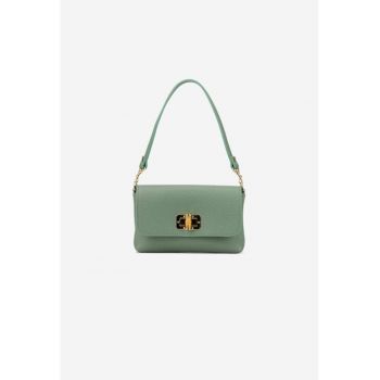 Posetă damă elegantă - Verde