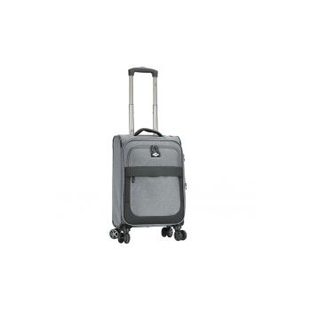 Troler Extensibil  Poliester - 4 roti duble - SW33503 - Gri